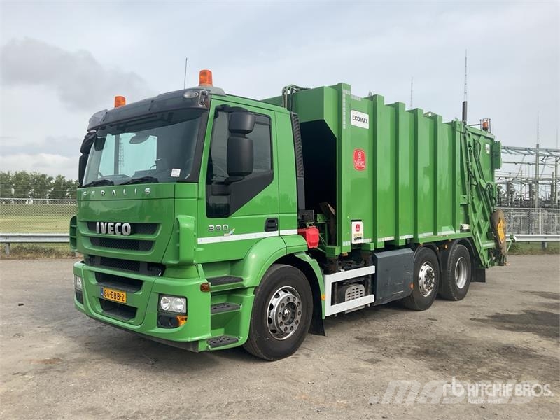 Iveco AD260S33X 6x2 Rear Loader Waste Collection Truck Atkritumu izvešanas transports
