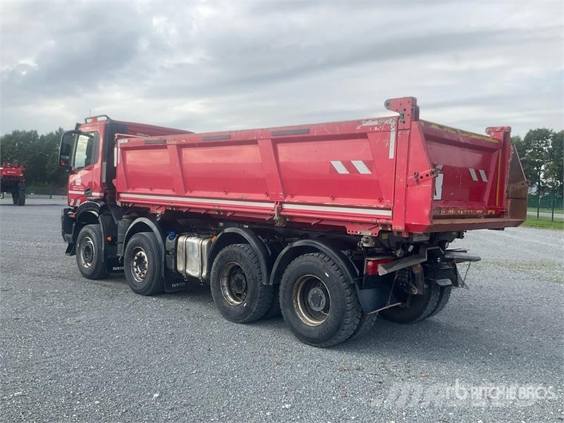 Iveco AD360H X-Way 480 8x4 Twin-Steer Tri/A Dump Truck Bañeras basculantes usadas