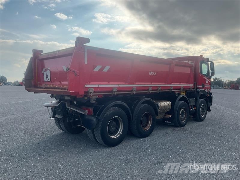 Iveco AD360H X-Way 480 8x4 Twin-Steer Tri/A Dump Truck Bañeras basculantes usadas