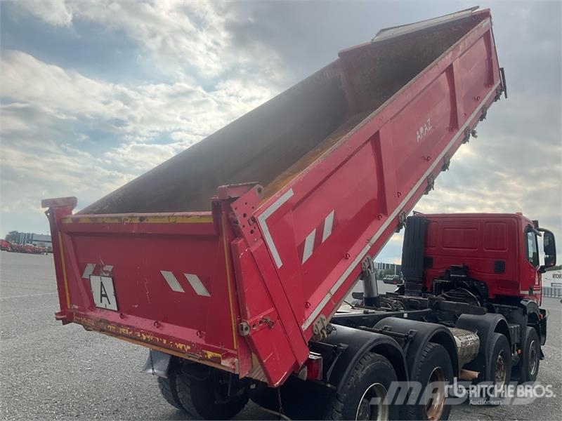 Iveco AD360H X-Way 480 8x4 Twin-Steer Tri/A Dump Truck Bañeras basculantes usadas
