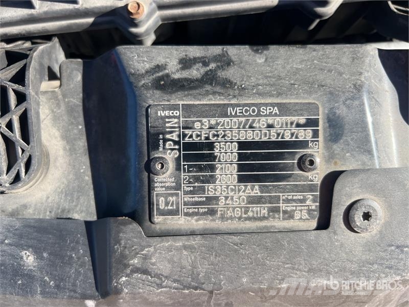 Iveco Daily 35-120 Camion Benne Dump Truck Camion benne