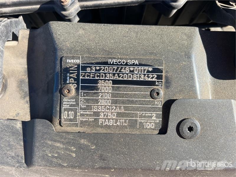 Iveco Daily 35-140 Camion Benne Dump Truck Camion benne
