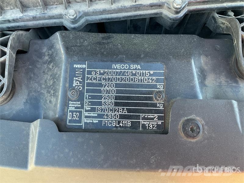 Iveco Daily 70C18 4x2 Van Truck Camion cassonati