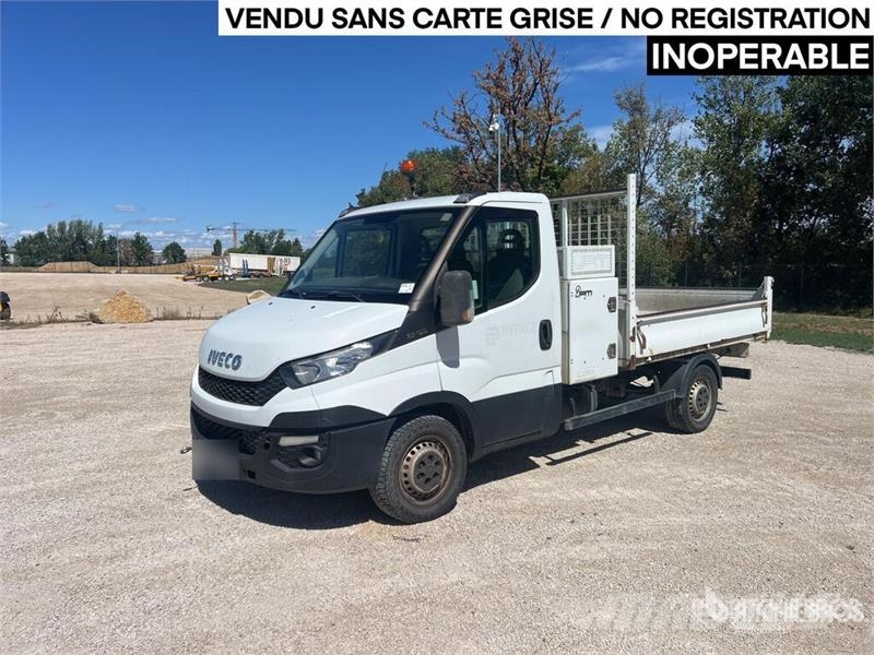 Iveco Daily Camion Benne Dump Truck (Inoperable) Savivarčių priekabų vilkikai