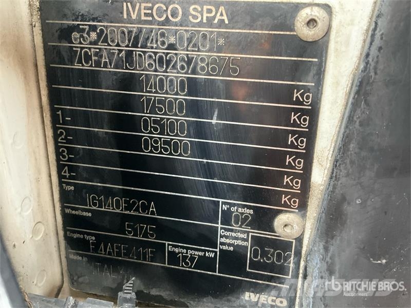 Iveco Flatbed Truck Kamioni sa otvorenim sandukom