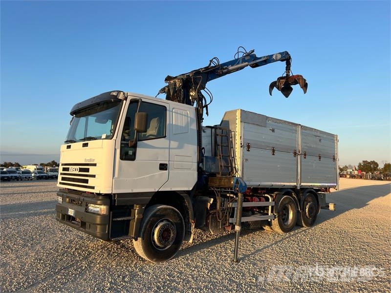 Iveco GMC GZ 125 on Iveco Eurostar 240E47 6x2 Dump Truc Autogru