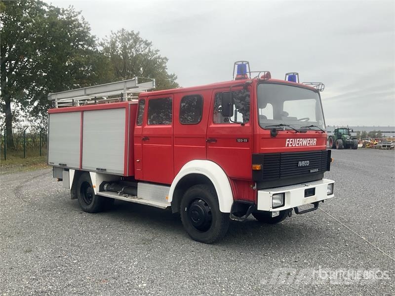 Iveco Magirus 120-19 AW Fire Truck Ugunsdzēšamā tehnika