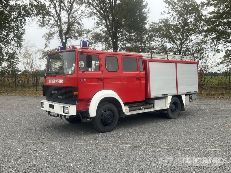 Iveco Magirus 120-19 AW Fire Truck Ugunsdzēšamā tehnika