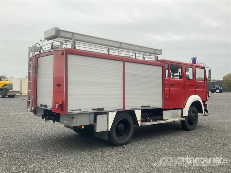 Iveco Magirus 120-19 AW Fire Truck Ugunsdzēšamā tehnika