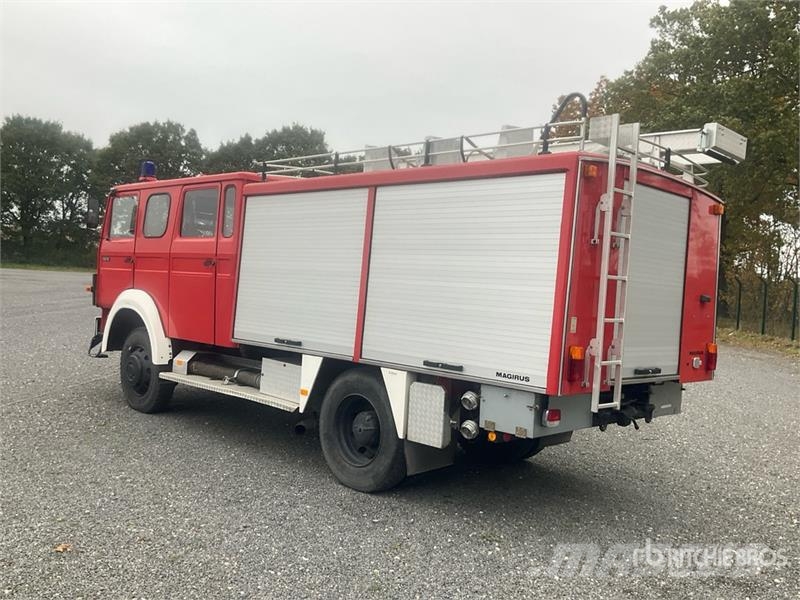 Iveco Magirus 120-19 AW Fire Truck Ugunsdzēšamā tehnika