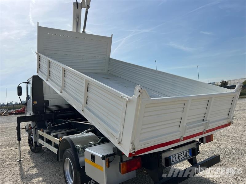Iveco on Iveco Eurocargo 4x2 Dump Truck with Crane Darus teherautók