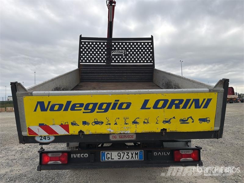 Iveco Palfinger PK3400 990 kg on Iveco Daily 35C14 Dump Tovornjaki z žerjavom