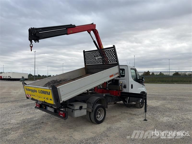 Iveco Palfinger PK3400 990 kg on Iveco Daily 35C14 Dump Tovornjaki z žerjavom