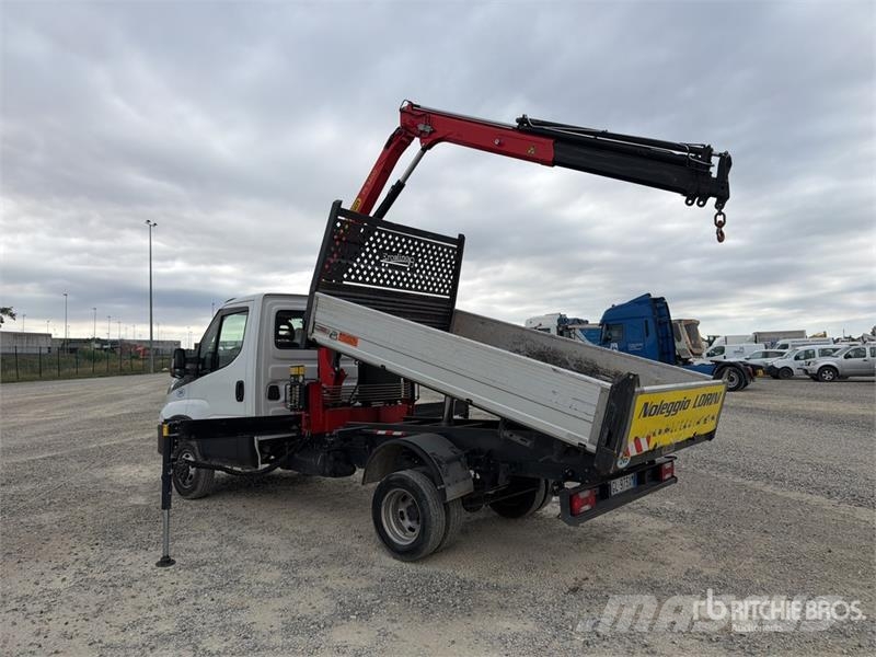 Iveco Palfinger PK3400 990 kg on Iveco Daily 35C14 Dump Tovornjaki z žerjavom