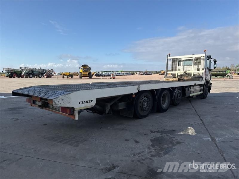 Iveco Stralis 360 EEV 8x2 Camion Plateau Flatbed Truck Platformos/ Pakrovimas iš šono