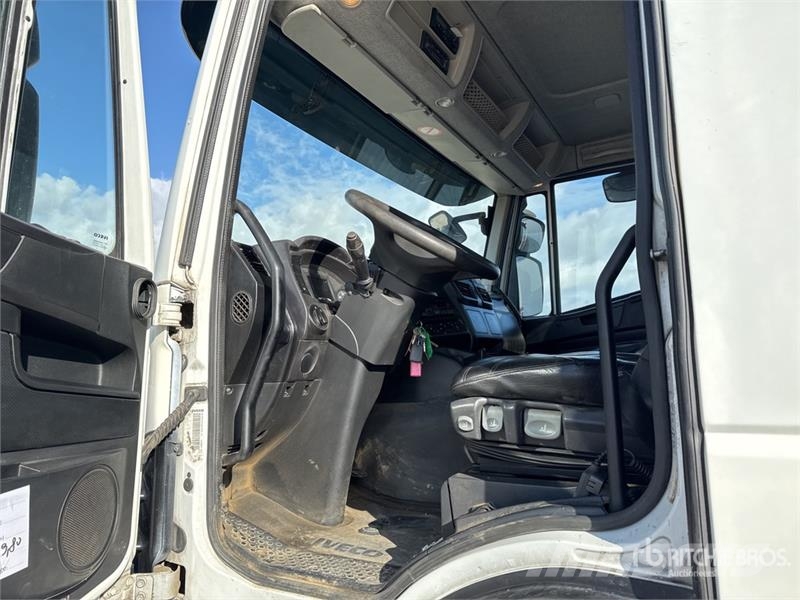 Iveco Stralis 360 EEV 8x2 Camion Plateau Flatbed Truck Platformos/ Pakrovimas iš šono