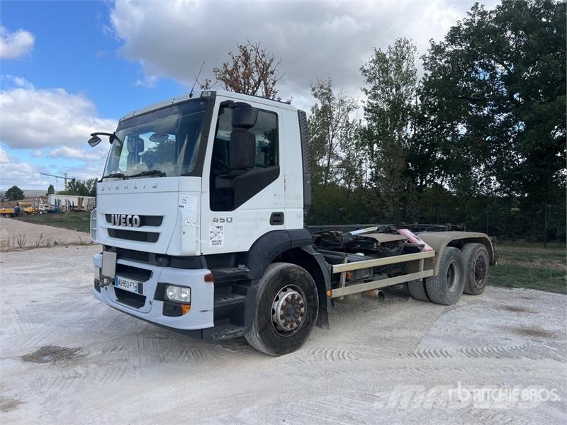 Iveco Stralis 450 6x2 Camion Amplirol Roll-Off Truck Camiones portacubetas