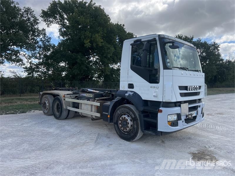 Iveco Stralis 450 6x2 Camion Amplirol Roll-Off Truck Camiones portacubetas
