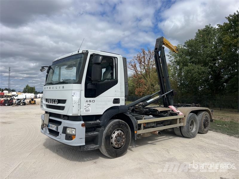 Iveco Stralis 450 6x2 Camion Amplirol Roll-Off Truck Camiones portacubetas
