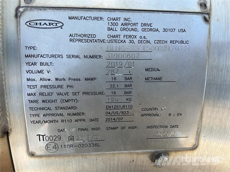 Iveco Stralis 460 LNG 6x2 Tri/A Sleeper Truck Tractor 牵引车