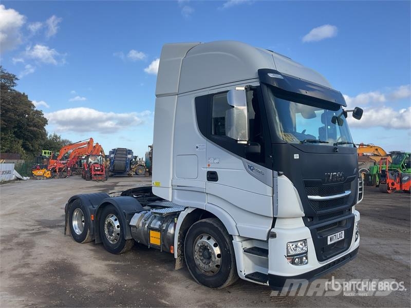 Iveco Stralis 460 LNG 6x2 Tri/A Sleeper Truck Tractor Влекачи