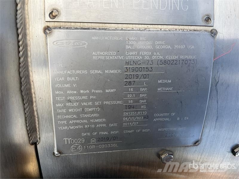 Iveco Stralis 460 LNG 6x2 Tri/A Sleeper Truck Tractor Влекачи