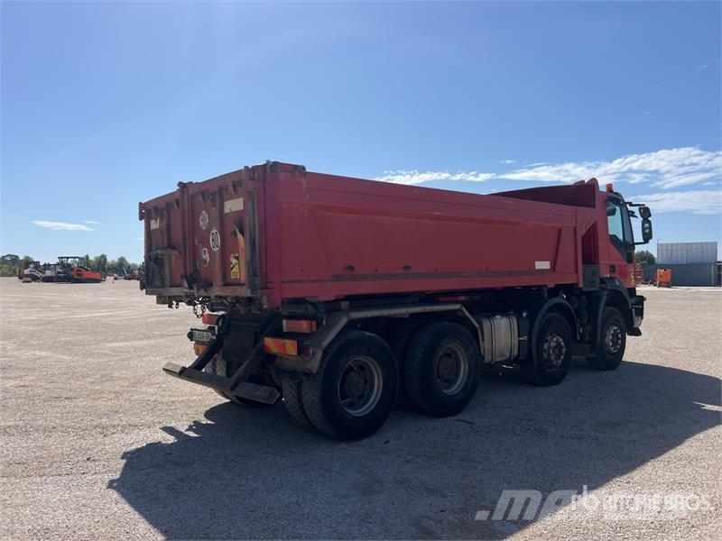 Iveco Trakker 410 8x4 Camion Bi-Benne Tri/A Dump Truck 덤프 트럭