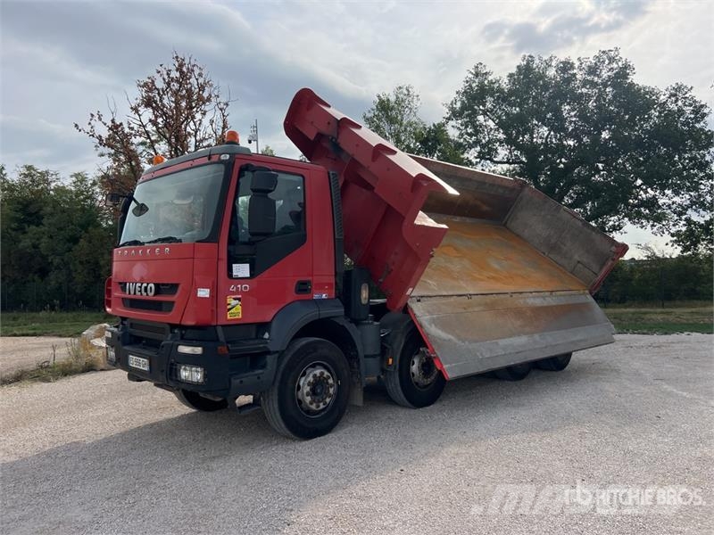 Iveco Trakker 410 8x4 Camion Bi-Benne Tri/A Dump Truck 덤프 트럭