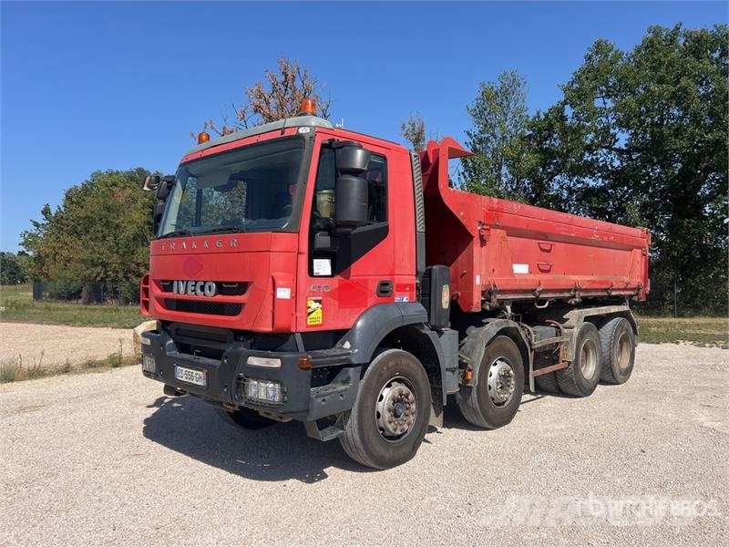 Iveco Trakker 410 8x4 Camion Bi-Benne Tri/A Dump Truck 덤프 트럭