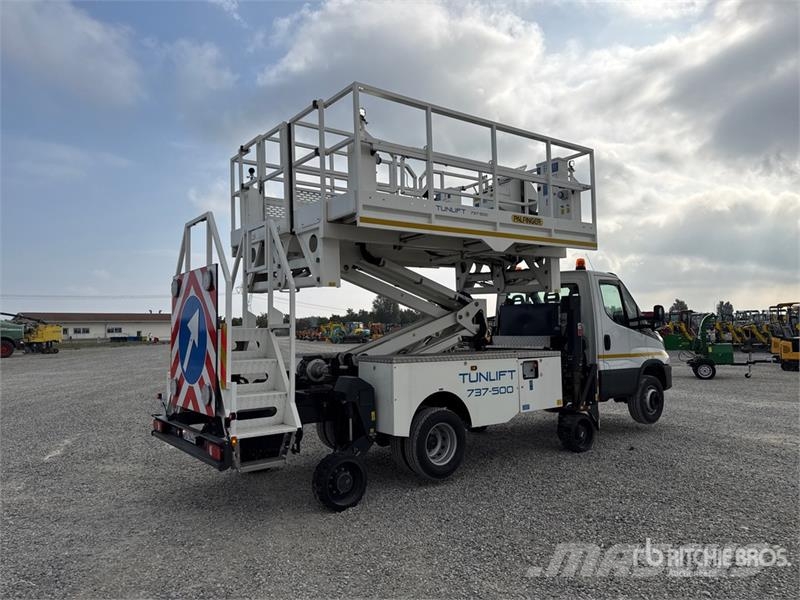 Iveco Tunlift 737-500 5 m on Iveco Daily 70-180 4x2 Buck Auto korvtõstukid