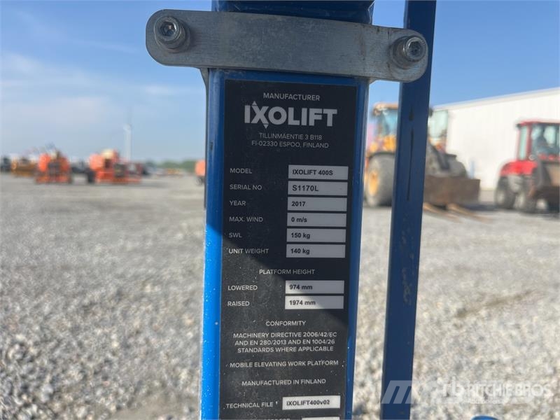 Ixolift 400S Adjustable Work Platform Scaffolding Gerüste & Zubehör