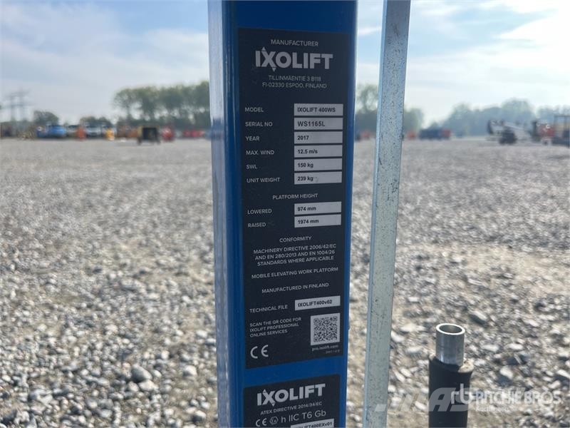 Ixolift 400WS Adjustable Work Platform Scaffolding Gerüste & Zubehör