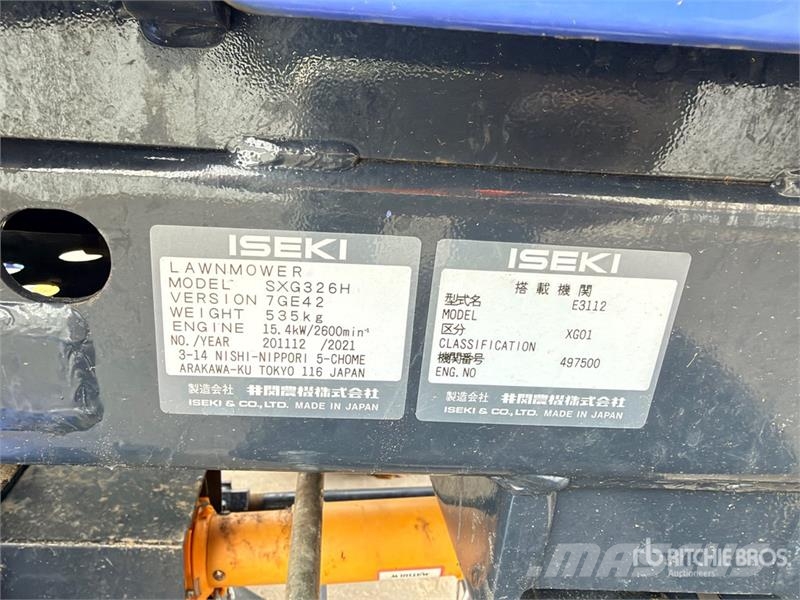  Izeki SXG32H Tracteur Tondeuse Lawn Mower Traktorske kosilice