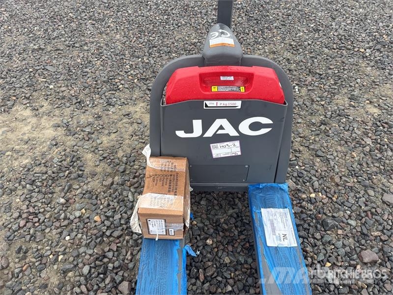 JAC CBD15 1600 kg Electric Pallet Jack (Unused) Pumppukärryt