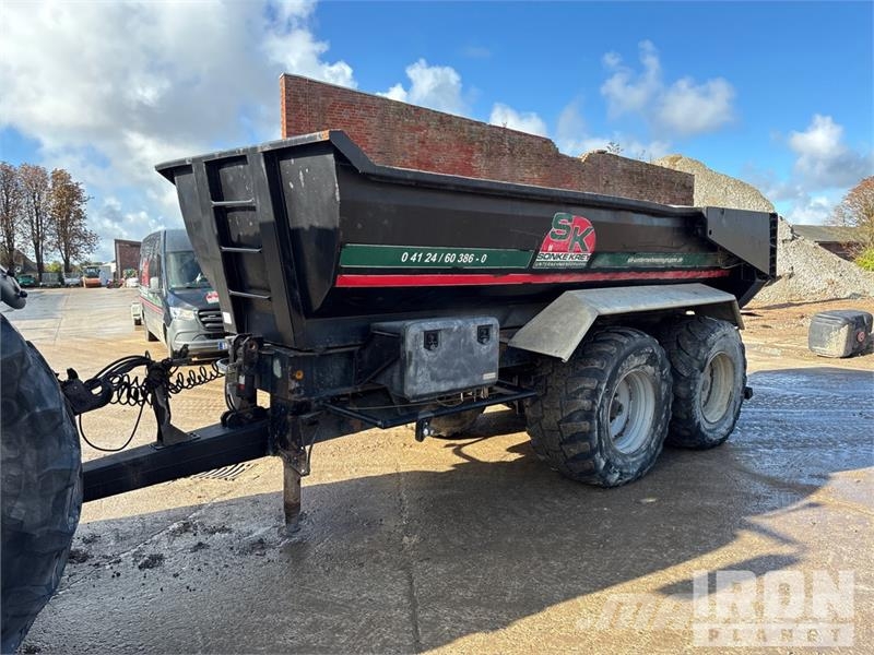 Jako T180 T/A End Dump Trailer Kipper