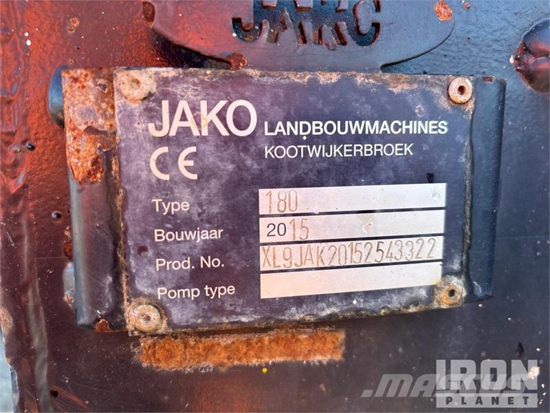 Jako T180 T/A End Dump Trailer Kipper
