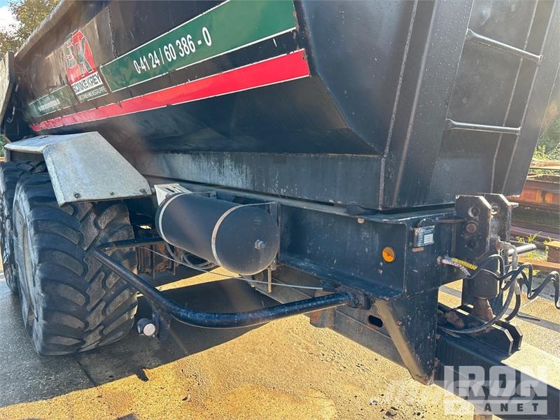 Jako T180 T/A End Dump Trailer Kipper