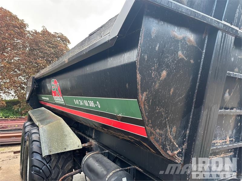 Jako T180 T/A End Dump Trailer Kipper
