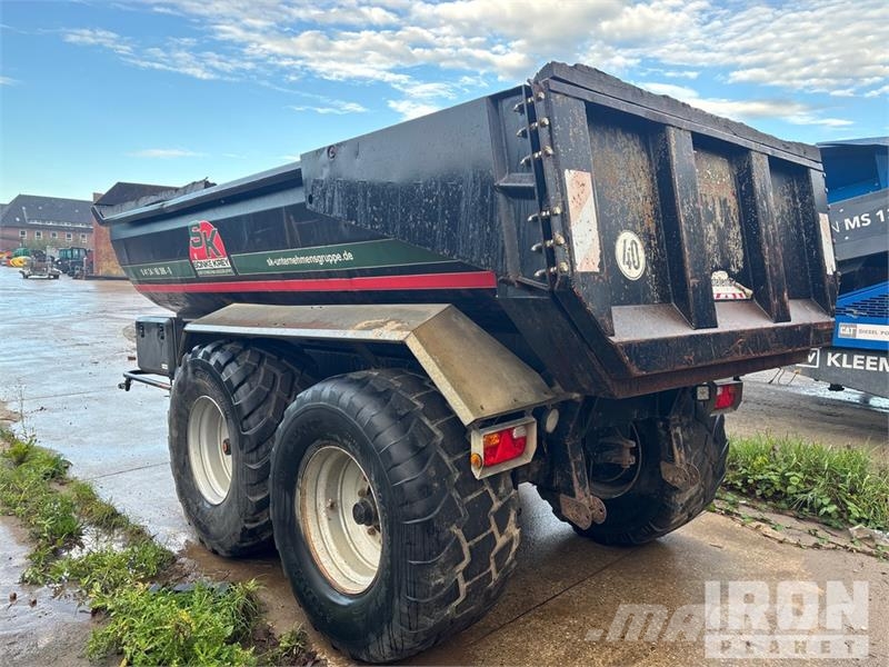 Jako T180 T/A End Dump Trailer Kipper