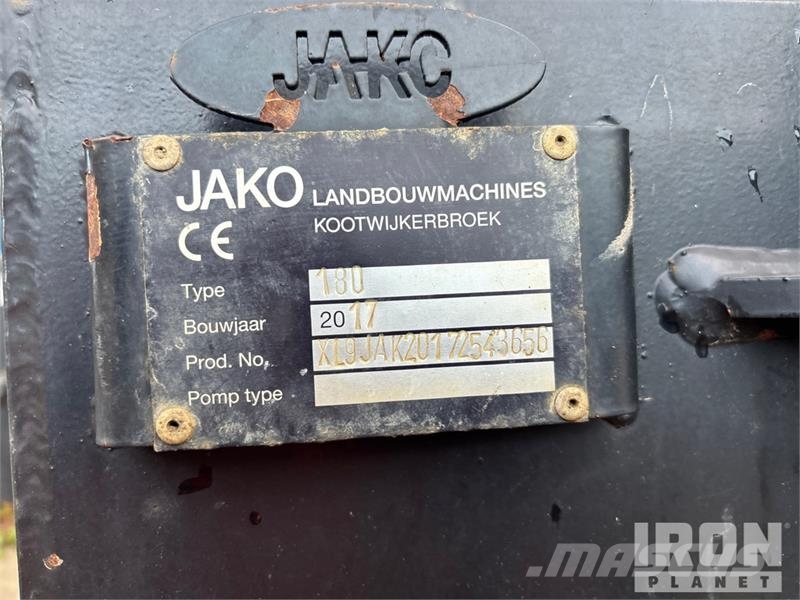 Jako T180 T/A End Dump Trailer Kipper