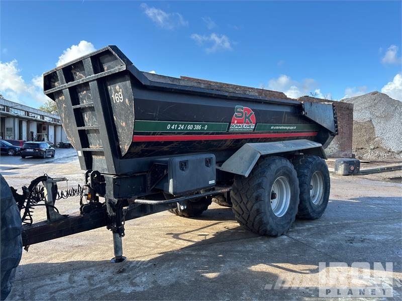 Jako T180 T/A End Dump Trailer Kipper