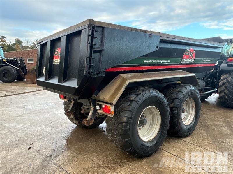 Jako T180S T/A End Dump Trailer Kipper
