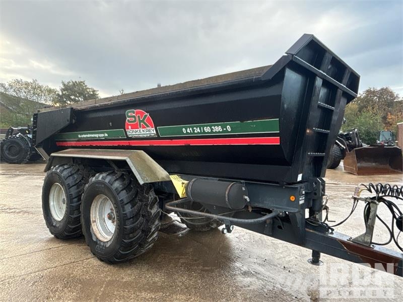 Jako T180S T/A End Dump Trailer Kipper