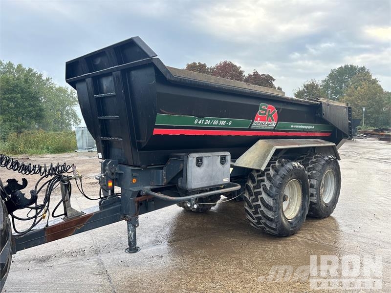 Jako T180S T/A End Dump Trailer Kipper