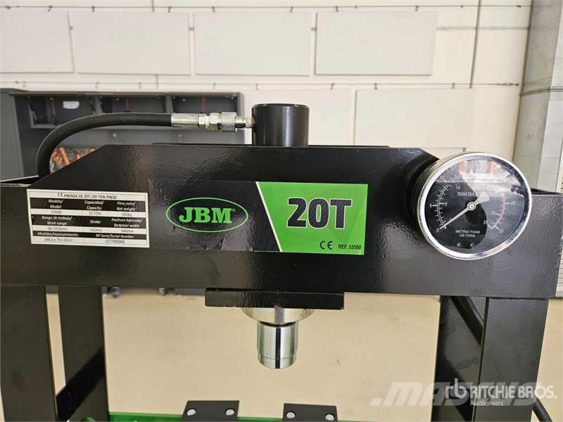 JBM H425359000000 20 Ton Shop Press (Unused) Autres accessoires