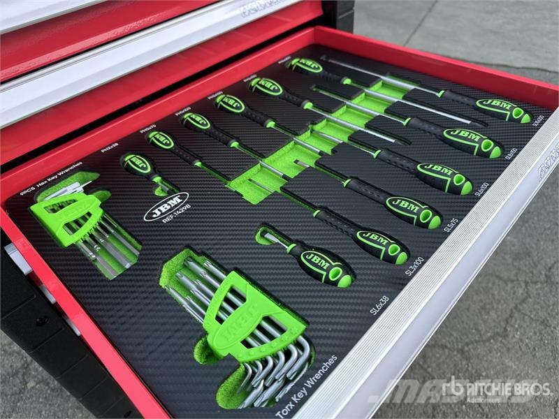 JBM H425368600000 Red Black Tool Cabinet (Unused) Građevinarstvo – ostalo