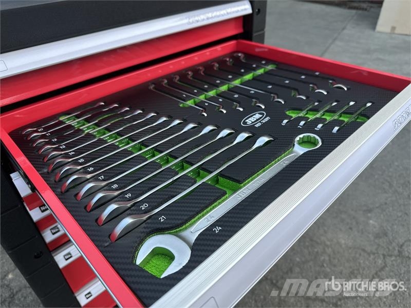 JBM H425368600000 Red Black Tool Cabinet (Unused) 건설 장비 - 기타