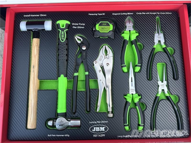 JBM H425368600000 Red Black Tool Cabinet (Unused) Građevinarstvo – ostalo