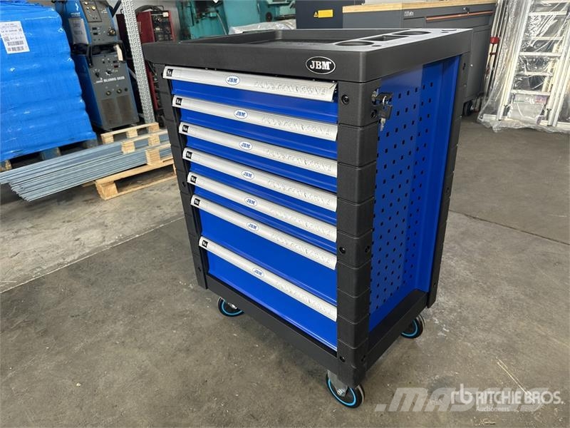 JBM H425376700000 Blue Black Tool Cabinet (Unused) Construction - Autres