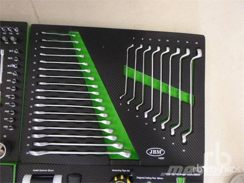 JBM H425390400000 Green Black Tool Cabinet (Unused) Građevinarstvo – ostalo